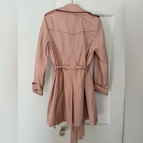 SAME EDELMAN pink trench coat - Picture 5 of 9